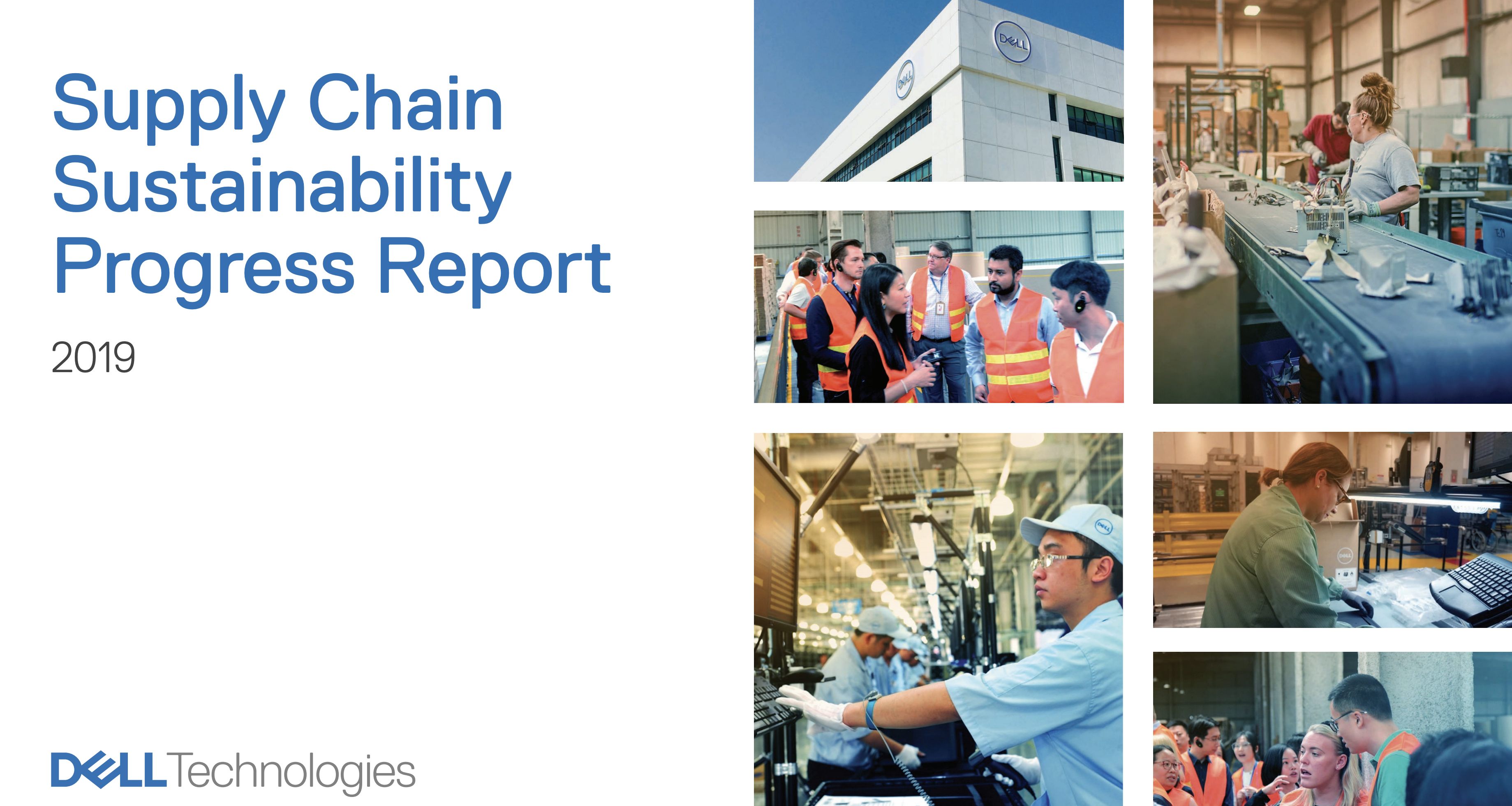 Dell Supply chain sustainability report cover