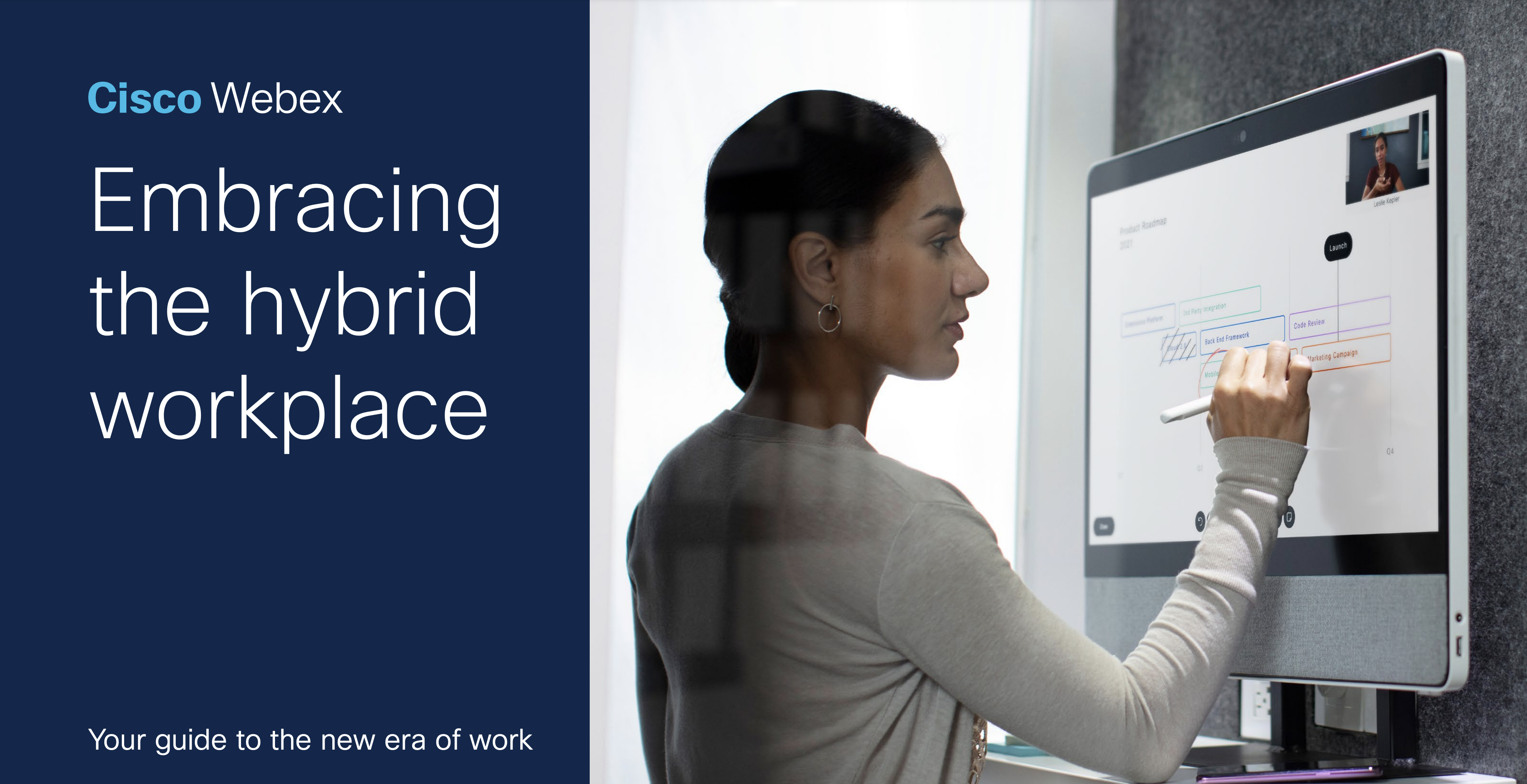 Embracing the Hybrid Workplace Cisco eBook Cover
